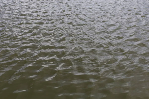 Surface Eau Dans Lac Une Rivière Contexte Abstrait — Photo