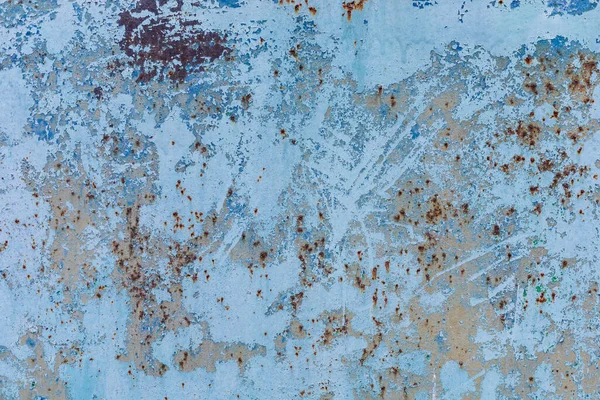 旧式复古磨砂石墙壁与剥皮涂料 低劣的背景 — 图库照片