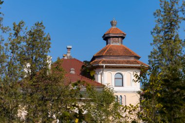 Seçici odaklı soyut sembolik dini arka plan.