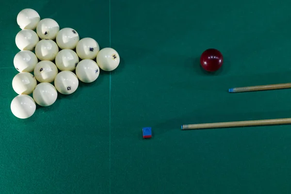 Abstract Background Russian Billiards Selective Focus — Stock Photo, Image