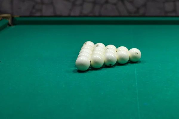 Abstract Background Russian Billiards Selective Focus — Stock Photo, Image