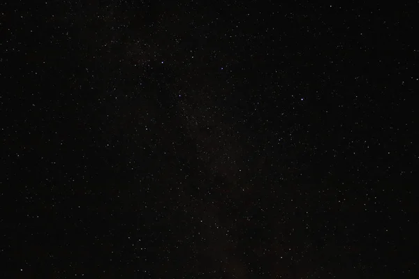 Stark Himmel Mörkret Augusti Kväll Mycket Trevlig Bakgrund — Stockfoto