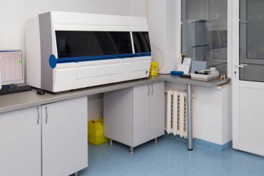 Bulaşıcı hastalıkların test ve analizi için bilimsel araştırma laboratuvarı. Arkaplan