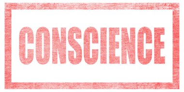 Beyaz arka planda kırmızı damga, izole edilmiş. Mektup veya metin: BİLİM