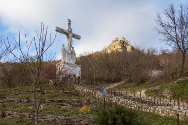 6 Aralık 2020 'de Saharna Moldova, ülkenin en ünlü manastırı ve farklı ülkelerden gelenlerin hac mekanıdır.