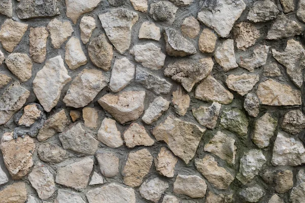 Szorstka Teksturowana Powierzchnia Ściany Stylu Antycznym Dzikiego Kamienia Kontekst — Zdjęcie stockowe