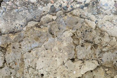 Beton döşeme. Arkaplan olarak pürüzlü dokulu yüzey ya da tasarım için boş. Grafiksel kaynak.