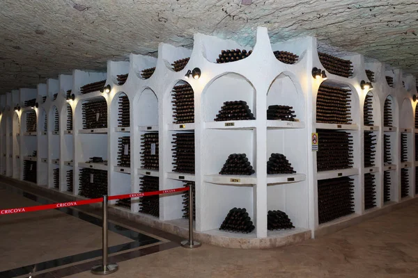 March 2021 Cricova Moldova Wine One Largest Wine Cellars Europe — Stock Photo, Image