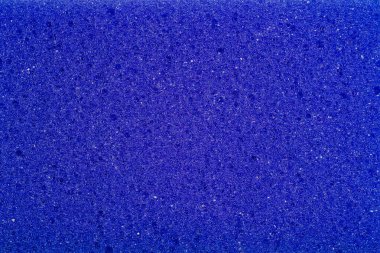 Sünger yüzeyinin mavi arkaplanı veya arkaplanı.