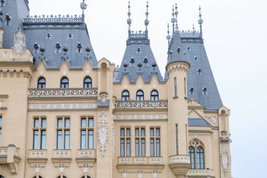 15 Ocak 2023 Iasi Romanya. Resimli editör kullanımı için. Kültür Sarayı