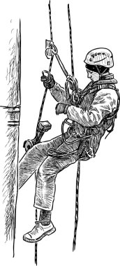 steeplejack iş başında