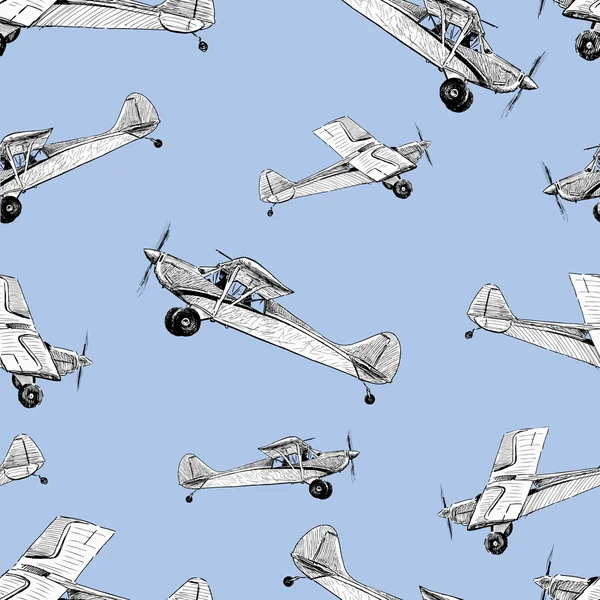 Avions en vol — Image vectorielle