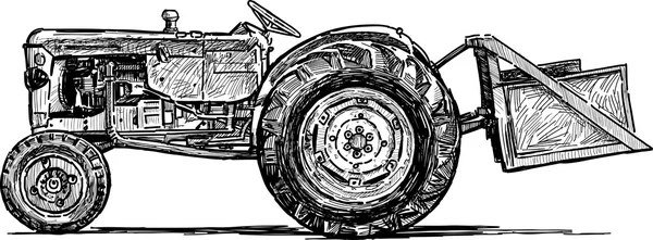 Tractor — Archivo Imágenes Vectoriales