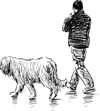 köpekli adam