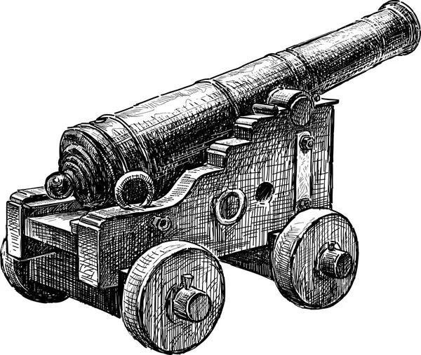 Arma antiga —  Vetores de Stock