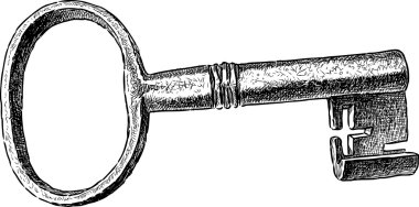 eski paslı anahtar