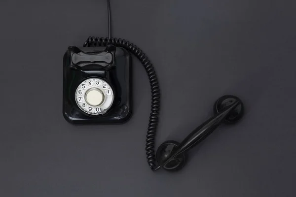 1960 역방향 전화는 배경에 분리되어 있었다 문자를 의사소통 — 스톡 사진