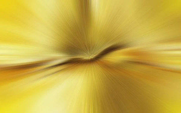 Ortasında Bir Çizim Olan Altın Soyut Işık Hızında Hareket Eder — Stok fotoğraf