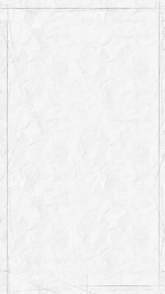 Livro Branco Enrugado Com Texturas Quadro Horizontal Sobre Fundo Branco — Fotografia de Stock