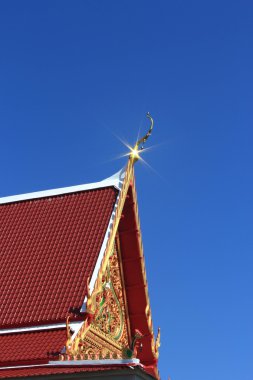 Budist Kilise çatısının