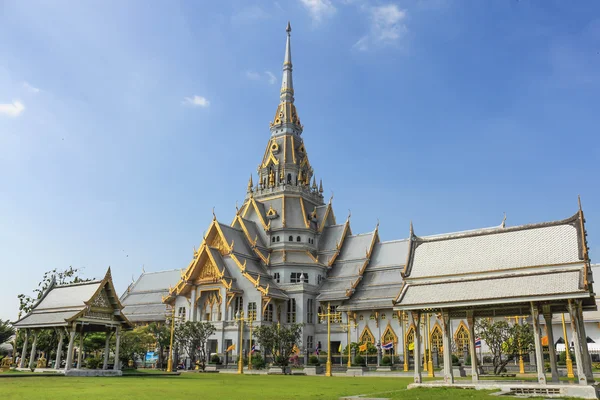 Templo de Wat sothorn wararam worrawiharnn — Fotografia de Stock