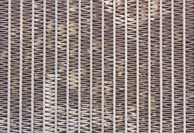 Eski araba radyatör ızgara