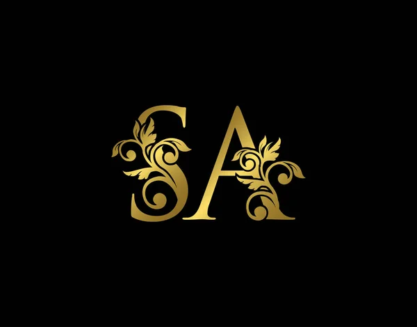 Golden Letter Jd Logo Icon Initial Letter J And D Design Vector Luxury Gold Color Print Monogram Initials Stamp Sign Symbol Larastock