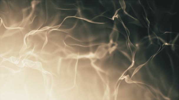 Abstraktní Jemně Tekoucí Kouř Nebo Hedvábná Tkanina Loopable Full Motion — Stock video