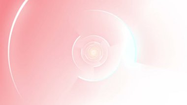 Pembe ve beyaz spiraller hareketli arkaplan canlandırması.