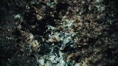 Soyut taş dokusu hareketi durdurur. Döngüsel, tam hd hareket arkaplanı.