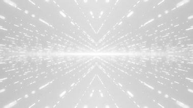Minimalist ışık patlaması arka planında merkezden yayılan ışıldayan parçacık ışınları var. Temiz modern tasarım fütürist veya teknoloji projeleri için idealdir. Tam HD ve kusursuz bir döngü.