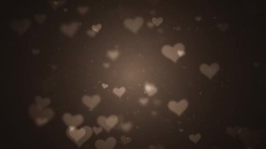 Klasik sepia, sevgililer günü arka planında yüzen aşk kalpleri, toz ve çizikler vardı. Bu nostaljik retro sevgililer günü hareketli arka plan animasyonu tam bir HD ve kusursuz bir döngü..