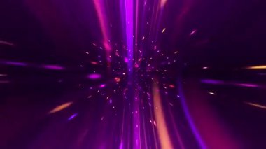 Süper funky neon disko ışıkları arka planda parlayan ışınlar, parlak parçacıklar ve dikey ışık çizgileri. Parti ya da müzik geçmişi kadar uygun. Moda tam HD ve VJ görsel canlandırma döngüsü.