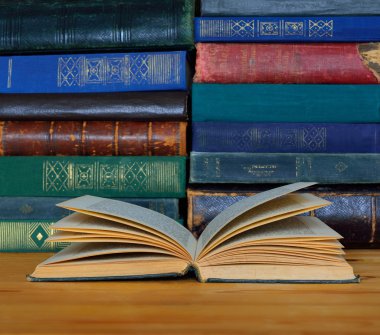 eski kitap açık