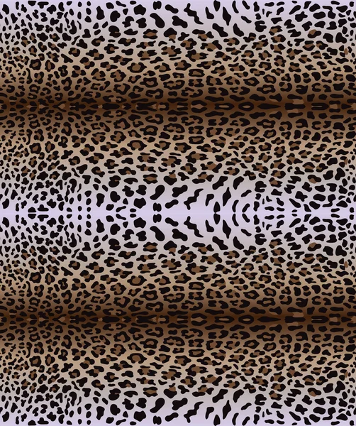 Patrón de leopardo sin costura — Vector de stock