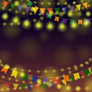 Garland Festival arka plan