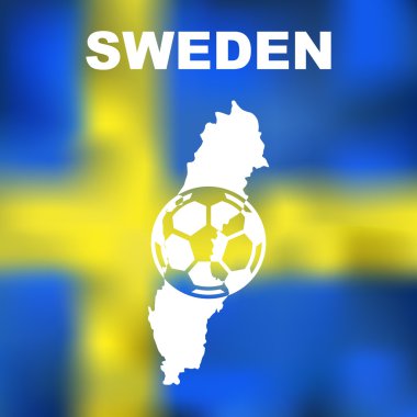 Soyut harita İsveç