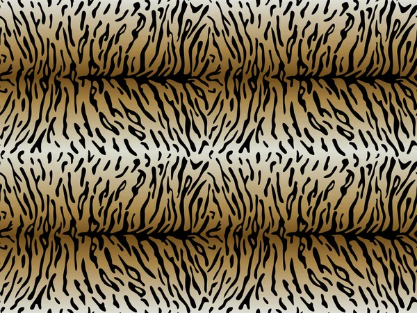 Tiger strisce asimmetriche modello senza cuciture — Vettoriale Stock