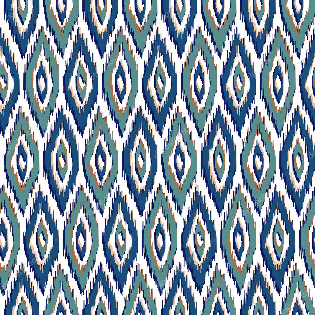 Ethnic hand drawn seamless pattern