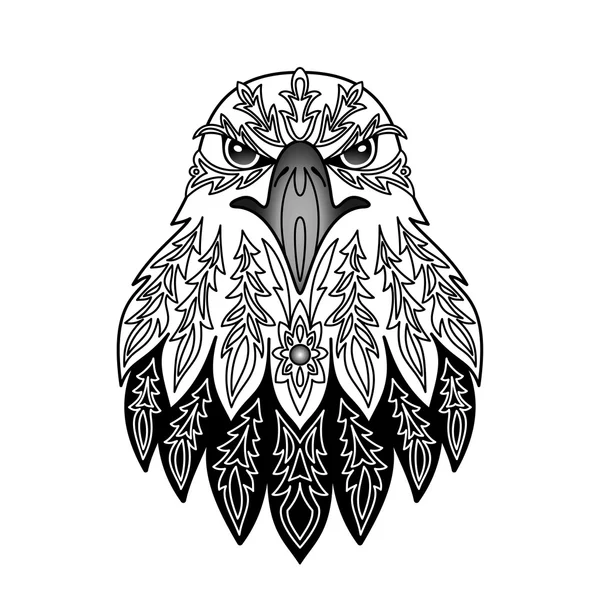 Águila ornamental — Vector de stock