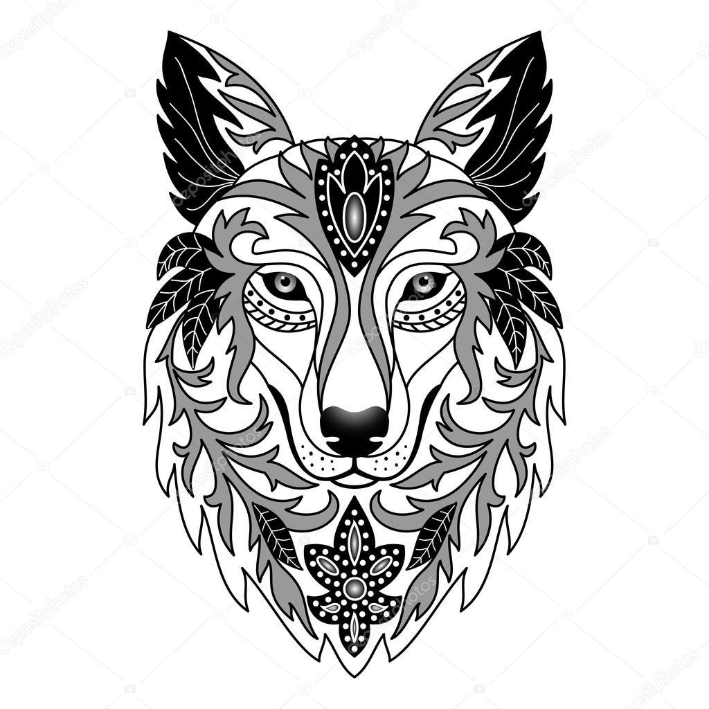 Ornamental Wolf