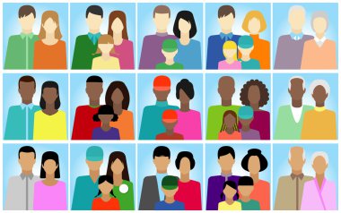 Set with People clipart