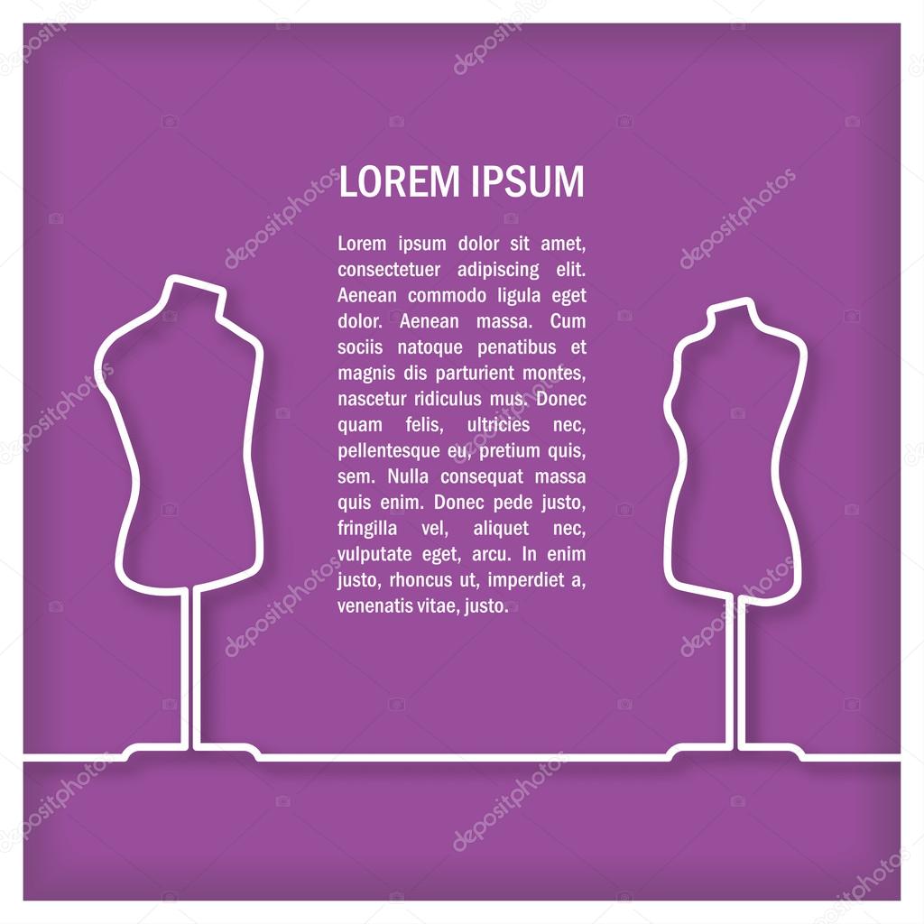 Vector illustration for posters, banners and web design