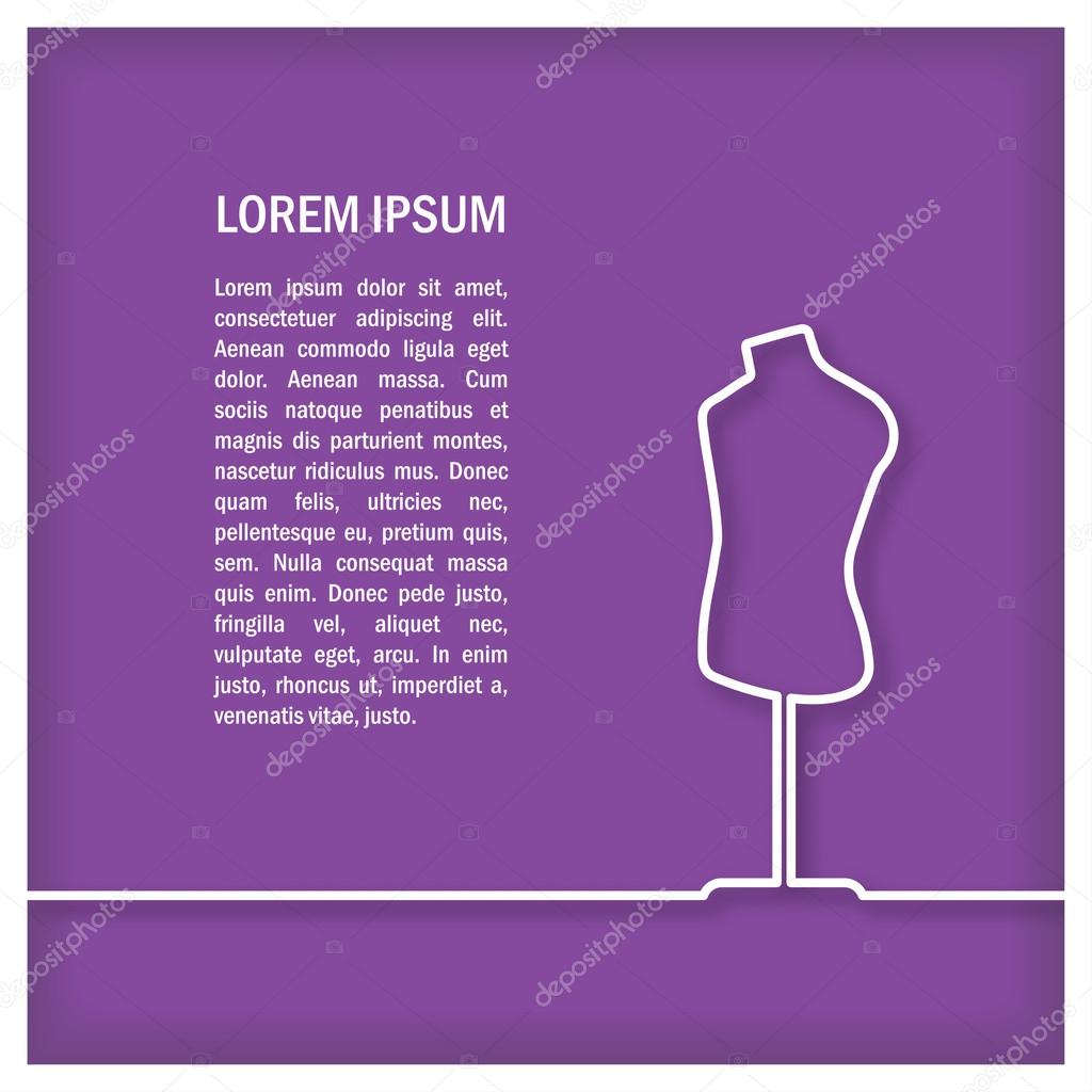 Vector illustration for posters, banners and web design