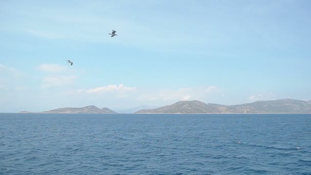 Vista da ilha em câmera lenta — Vídeo de Stock