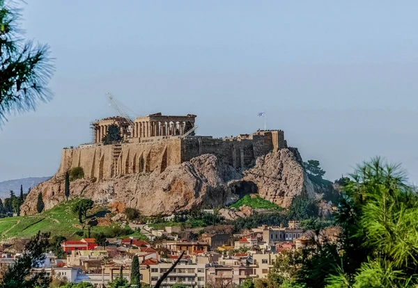 Acropoli greca — Foto Stock