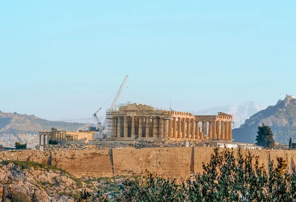 Acropoli greca — Foto Stock