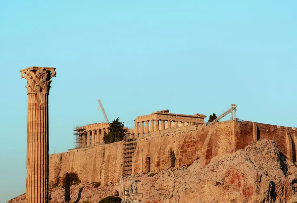 Acropoli greca — Foto Stock