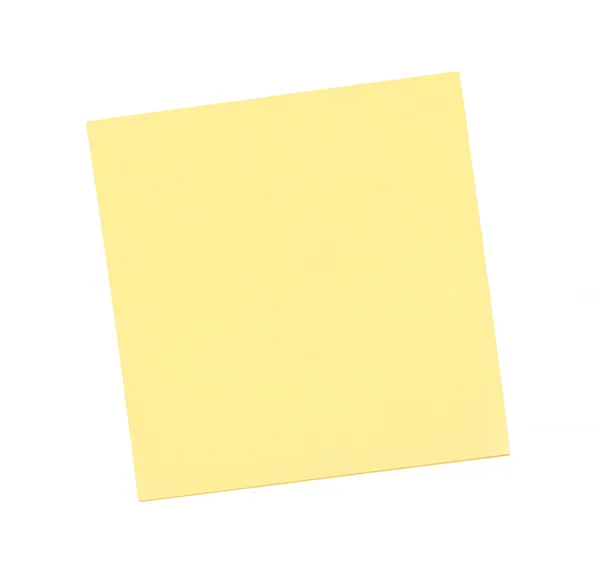 Puste żółte karteczki Zdjęcia Stockowe bez tantiem