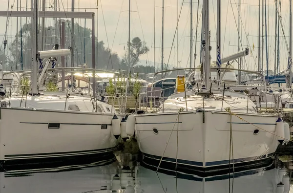 Yachter I marinan — Stockfoto